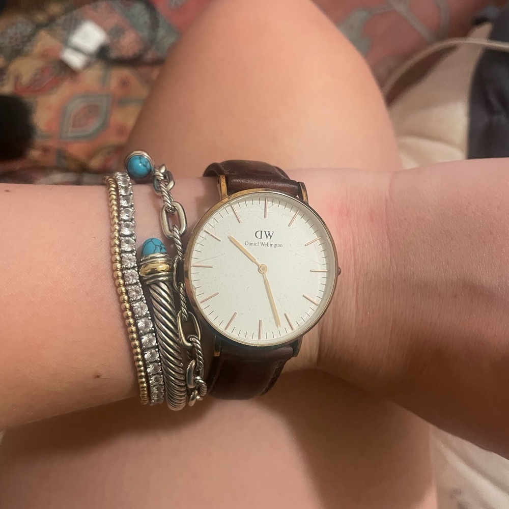 Daniel Wellington Classic Brown Leather Watch
